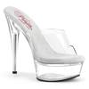 Pleaser - EXCITE601 Mules with heel - Transparent Product image